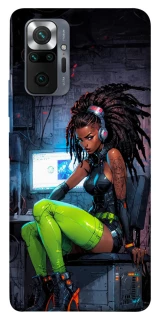 Чохол на Xiaomi Redmi Note 10 Pro Cyber girl фото 1 з 1