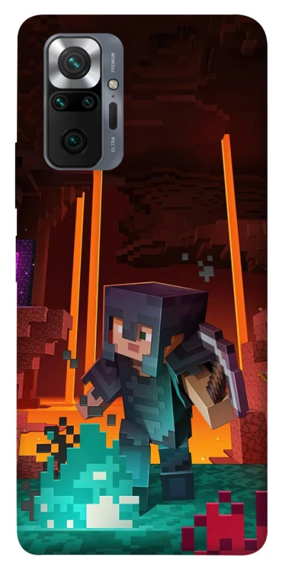 Чохол на Xiaomi Redmi Note 10 Pro Minecraft game adventure фото 1 з 1