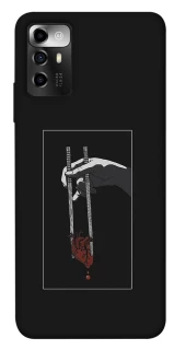 Чехол на ZTE Blade A72 Палочки сердцееда фото 1 из 1