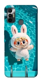 Чехол на TECNO Spark 7 Labubu in the pool ver.2 фото 1 из 1