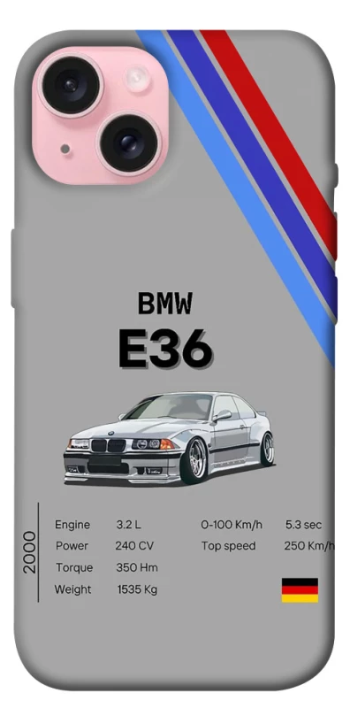 Чохол на Apple iPhone 15 (6.1") BMW V32 фото 1 з 1