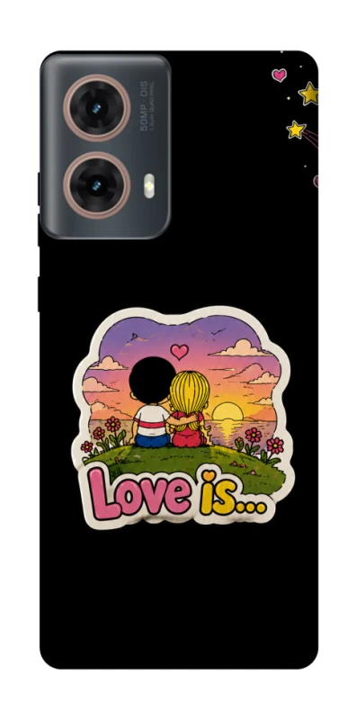 Чохол на Motorola Moto G85 Love is ver.5 фото 1 з 1