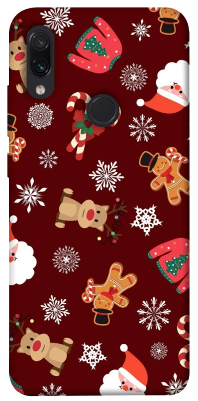 Чехол на Xiaomi Redmi Note 7 / Note 7 Pro / Note 7s Новогодний v6 фото 1 из 1