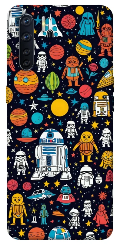 Чохол на Oppo A91 Star Wars background ver.2 фото 1 з 1