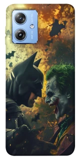Чехол на Motorola Moto G84 Batman and the Joker фото 1 из 1