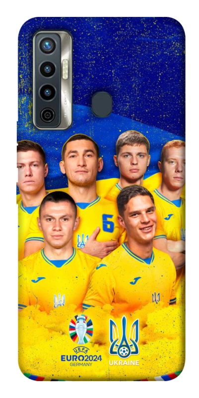 Чехол на TECNO Camon 17 Сбоная Украины v2 фото 1 из 1
