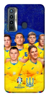 Чехол на TECNO Camon 17 Сбоная Украины v2 фото 1 из 1