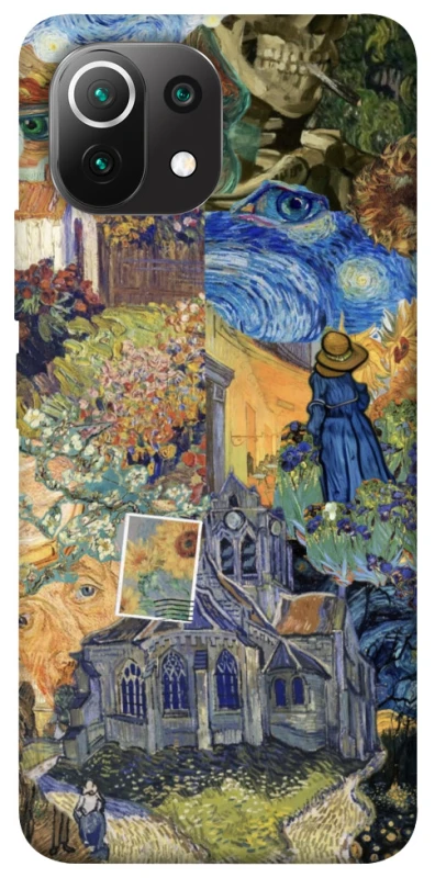 Чохол на Xiaomi Mi 11 Lite Van Gogh collage фото 1 з 1