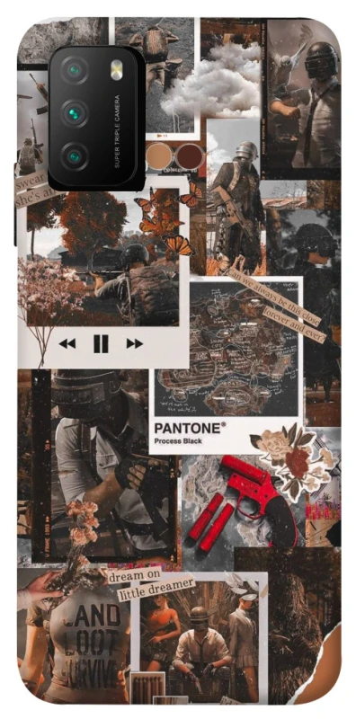 Чехол на Xiaomi Poco M3 PUBG Collage фото 1 из 1