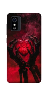Чехол на ZTE Blade L9 Heart in the hands of a skeleton фото 1 из 1