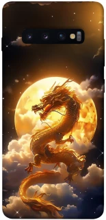 Чехол на Samsung Galaxy S10+ Golden Dragon фото 1 из 1