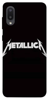 Чехол на Samsung Galaxy A02 Metallica logo фото 1 Чехол на Samsung Galaxy A02 Metallica logo фото 1 из 1