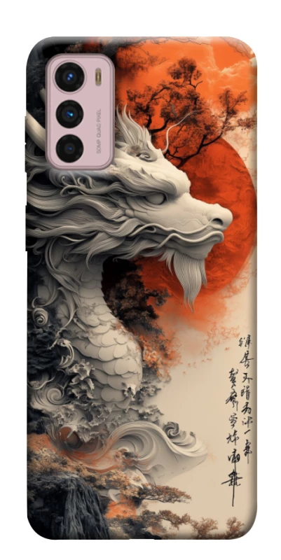 Чохол на Motorola Moto G42 white dragon фото 1 з 1