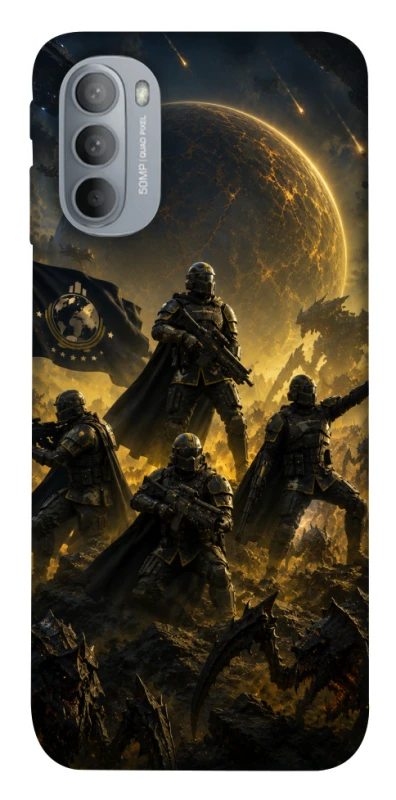 Чохол на Motorola Moto G31 HELLDIVERS ver.2 фото 1 з 1