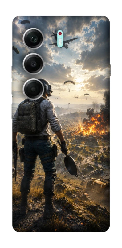 Чехол на Tecno Camon 40 Pro PUBG ver.2 фото 1 из 1