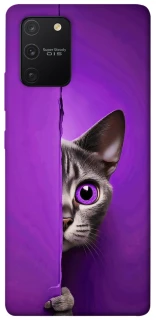 Чохол на Samsung Galaxy S10 Lite Кіт-підглядач фото 1 з 1