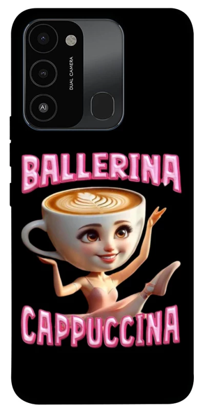 Чехол на TECNO Spark 8C Ballerina Capuchina фото 1 из 1