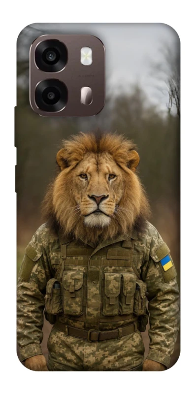 Чохол на Oppo A6 Лев захисник фото 1 з 2