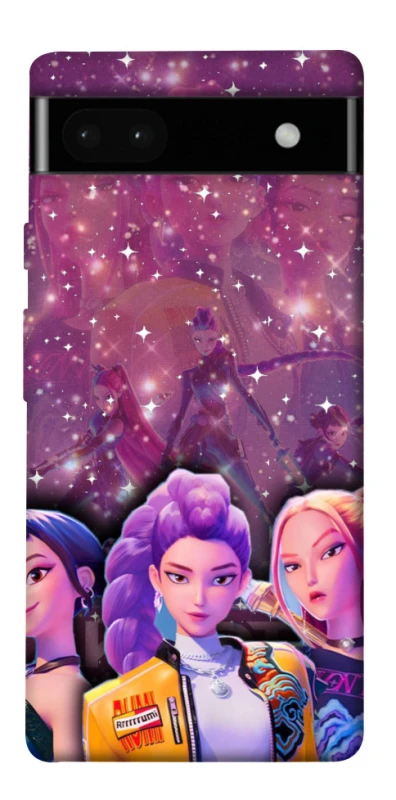 Чехол на Google Pixel 6a k-pop demon hunters v6 фото 1 из 1