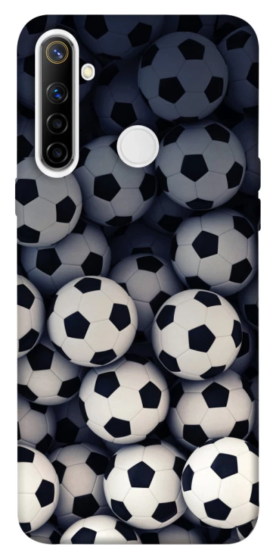 Чохол на Realme 6i Футбольні м'ячи фото 1 з 1