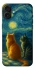 Чехол на Apple iPhone 16 Plus Cats under the stars фото 1 из 1