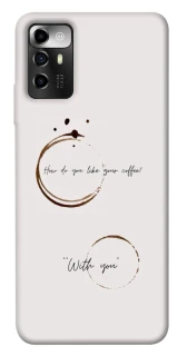 Чехол на ZTE Blade A72 Coffee with you фото 1 из 1