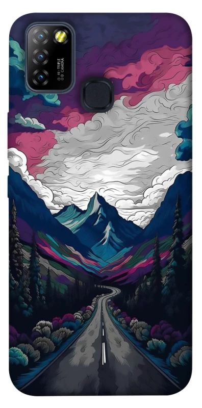 Чохол на Infinix Hot 10 Lite Намальовані гори фото 1 з 1