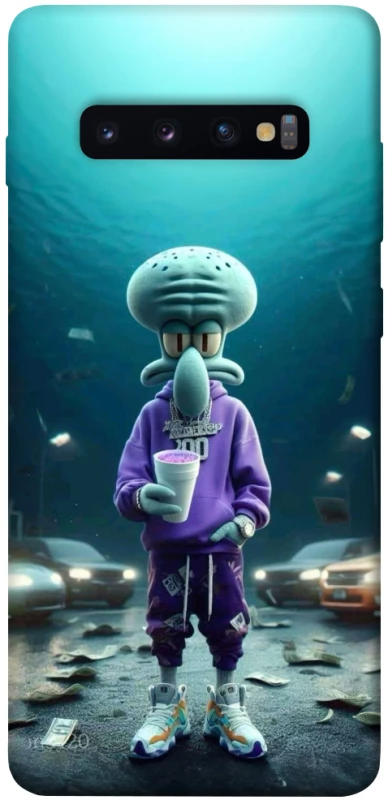 Чохол на Samsung Galaxy S10+ Сквідвард фото 1 з 1