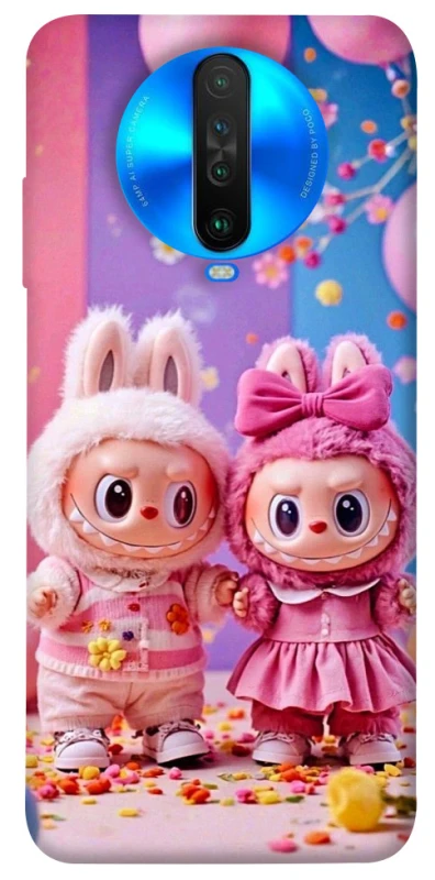Чехол на Xiaomi Poco X2 Labubu twins ver.2 фото 1 из 1
