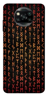 Чехол на Xiaomi Poco X3 NFC / Poco X3 Pro Руны фото 1 из 1