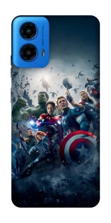 Чехол на Motorola Moto G45 Marvel heroes фото 1 из 1
