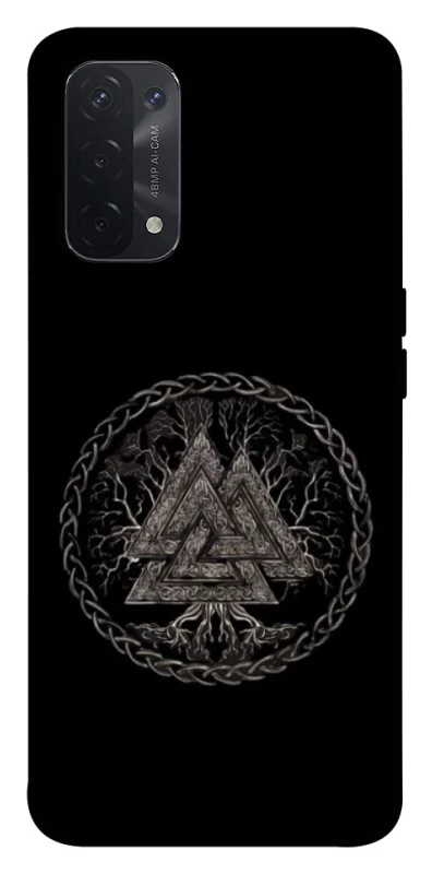 Чехол на Oppo A54 5G / A74 5G Валькнут v3 фото 1 из 1