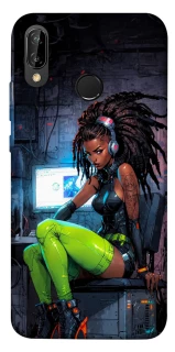 Чохол на Huawei P20 Lite Cyber girl фото 1 Чохол на Huawei P20 Lite Cyber girl фото 1 з 1