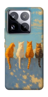 Чехол на Xiaomi 15 Pro cats on wall фото 1 Чехол на Xiaomi 15 Pro cats on wall фото 1 из 1