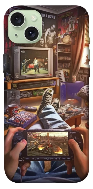 Чехол на Apple iPhone 15 Plus (6.7") Retro style v4 фото 1 из 1