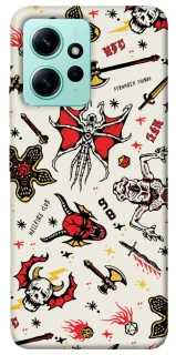 Чехол на Xiaomi Redmi Note 12 4G Stranger Things ver.2 фото 1 из 1