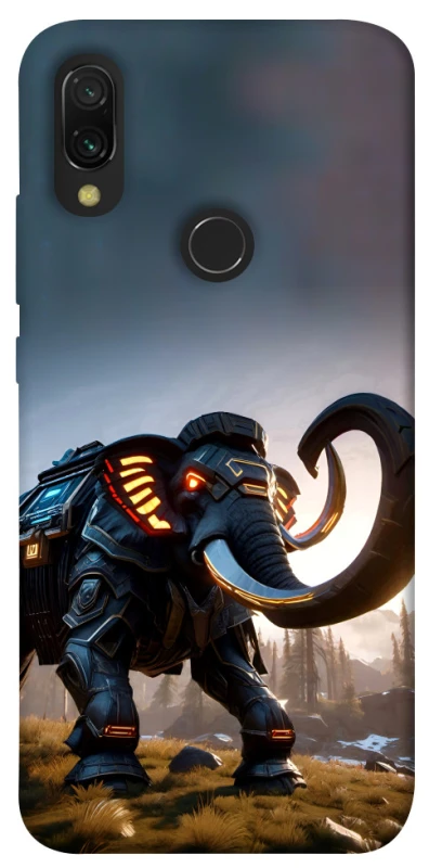 Чехол на Xiaomi Redmi 7 Cyber ​​elephant фото 1 из 1