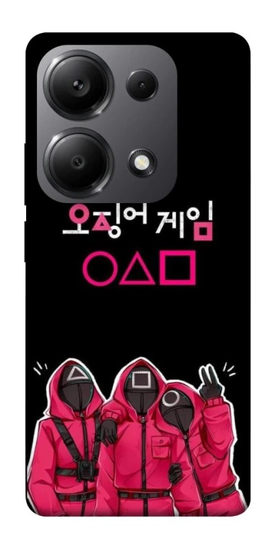 Чехол на Xiaomi Redmi Note 13 Pro 4G squid game v5 фото 1 из 1