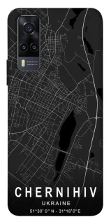 Чехол на Vivo Y31 Chernihiv map фото 1 из 1