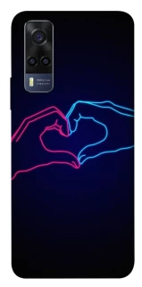 Чохол на Vivo Y53s Neon love фото 1 з 1