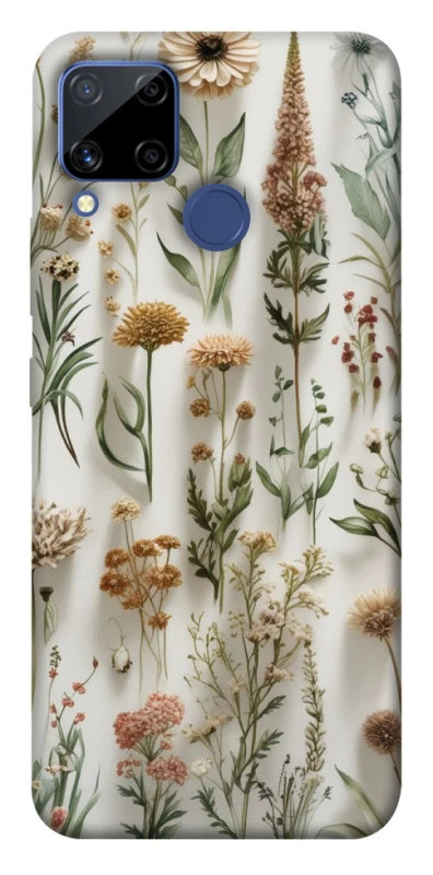 Чохол на Realme C15 Floral design ver.2 фото 1 з 1