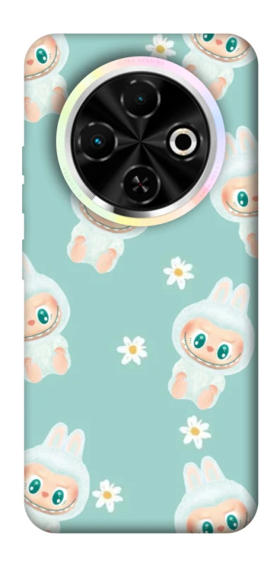 Чохол на TECNO Spark 30C Labubu Green фото 1 з 1