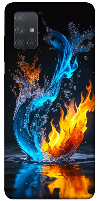 Чохол на Samsung Galaxy A71 Water And Fire фото 1 з 1