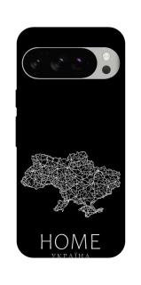 Чехол на Google Pixel 10 Pro Ukraine black map фото 1 из 1