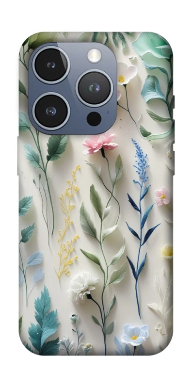 Чехол на Apple iPhone 16 Pro Floral design ver.3 фото 1 из 1