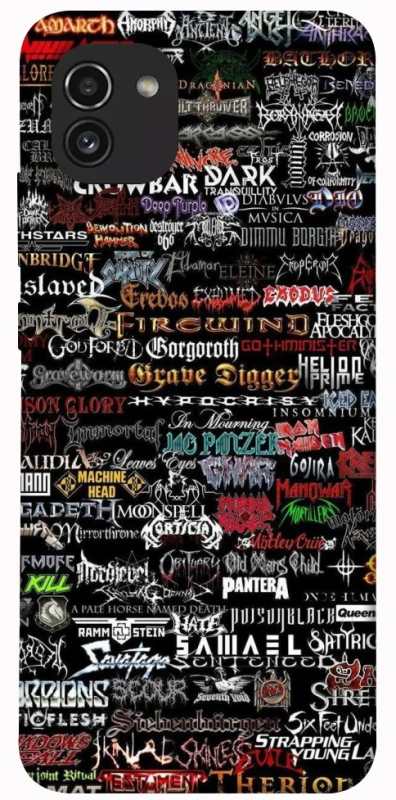 Чохол на Samsung Galaxy A03 My playlist ver.1 фото 1 з 1