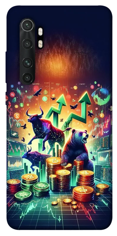 Чохол на Xiaomi Mi Note 10 Lite Crypto market фото 1 з 1