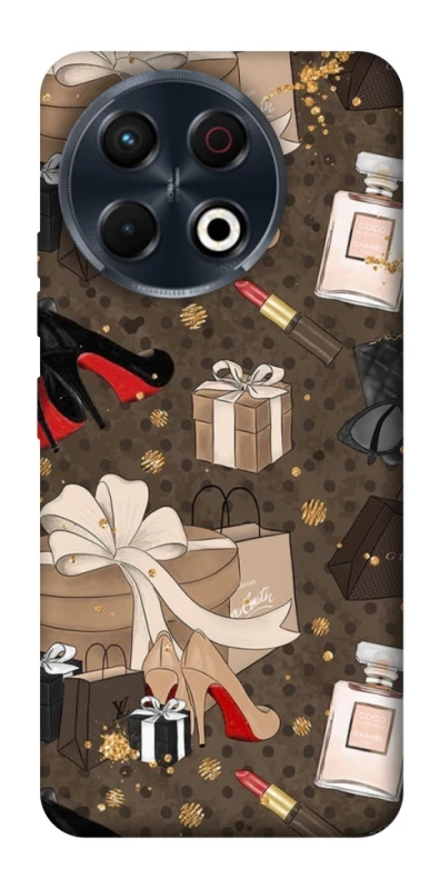 Чехол на TECNO Spark 30 Pro (KL7) Fashion collage ver.1 фото 1 из 1