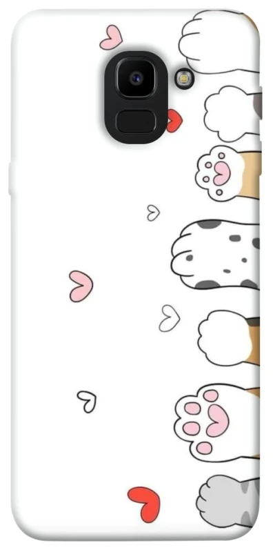 Чехол на Samsung J600F Galaxy J6 (2018) Paws фото 1 из 1