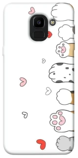 Чехол на Samsung J600F Galaxy J6 (2018) Paws фото 1 из 1